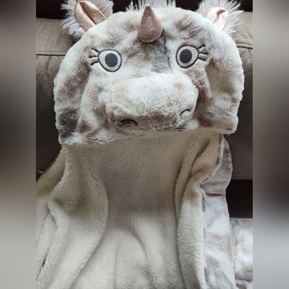 Unicorn Cozy Robe Adult